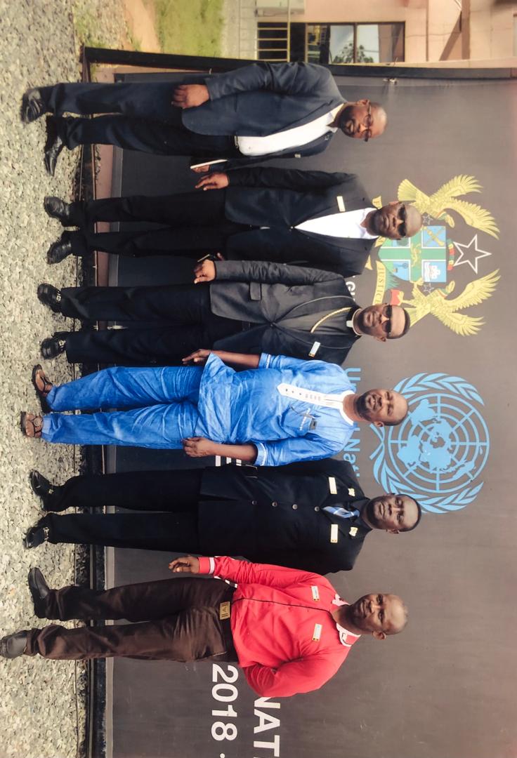 Executive Director of AaFaNet and UN Association Ghana Executives at a forum in commemoration of UN DAY at Accra International Conference Centre. 

                  AaFaNet Executive Director (Secretary General) in blue at centre. .